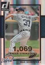 2014 Donruss Stat Line Career #78 Max Scherzer/400