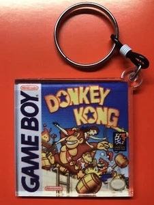 DONKEY KONG ,GAME BOY,NINTENDO-LLAVERO DOBLE CARA EN PLAXIGLAS- STOCK 25 PZ - Imagen 1 de 2