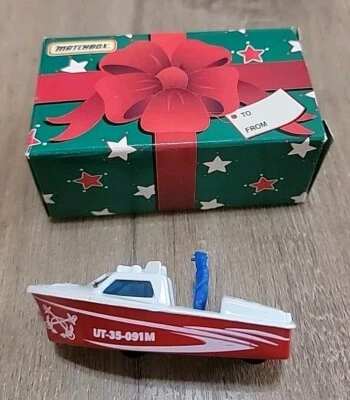 Vintage Matchbox 1976 Superfast Police Launch Diecast Boat. Great Condition - Image 1 of 3