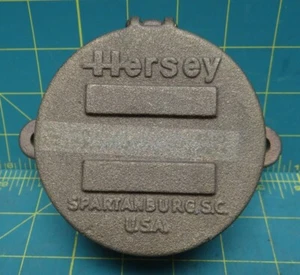Indicador de flujo de mira de latón Hersey, 3 1/2 pulgadas de diámetro con 2 orificios de montaje - Imagen 1 de 6
