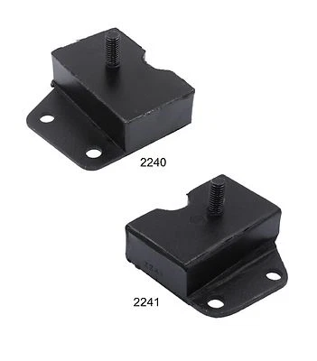 2 件前左和右电机安装适用于 1965 - 1968 水星蒙特克莱尔 6.4L — 第 1/3 张图片