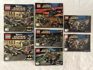 DC Comics Instructions ONLY Manuals NO LEGOS 7 Assembly Booklet Direction - Picture 1 of 4