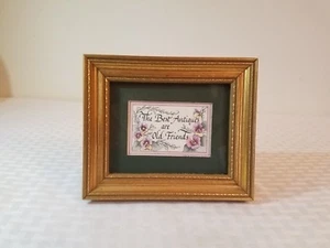 Wohndeko gerahmtes Kunst Wandbild Foto die besten Antiquitäten sind alte Freunde  - Bild 1 von 4