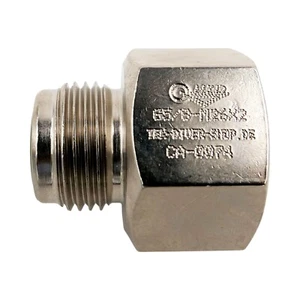 Gewindeadapter Druckluft G 5/8" Aussengewinde - Nitrox M26x2 Innengewinde - Bild 1 von 3
