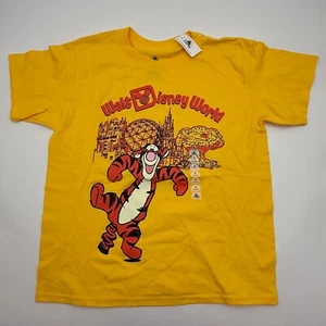 Walt Disney World Parks Tigger T-Shirt Yellow Size Youth Small Winnie The Pooh - Picture 1 of 7