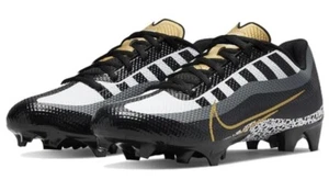NEW Sz 13 Men Nike Vapor Edge Speed 360 Black Gold 2022 DQ5110-002 Soccer Cleat - Picture 1 of 8