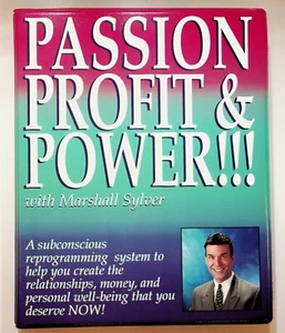1993 Passion Profit & Power Marshall Sylver 6-Cassette Tape Program & Workbook - Picture 1 of 3