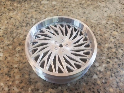 Ruedas Sincro RC impresas en 3D de 1:10 para neumáticos Redcat 26ers coche de radiocontrol hexagonal de 12 mm PLA FDM Foto 1 de 4