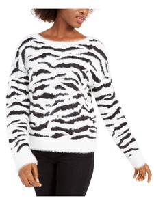 Animal Print Zebra Sweaters for Women 
