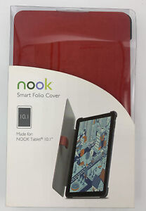 Nook Smart Folio Cover For 10.1 Nook Tablet Red 