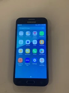 Samsung Galaxy J3 Prime ( Network Issue) Little Crack On Screen - Picture 1 of 4