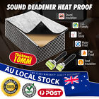 58.1Sqft Car Sound Deadener Insulation Deadening Mat Heat Shield Proofing 10Mm