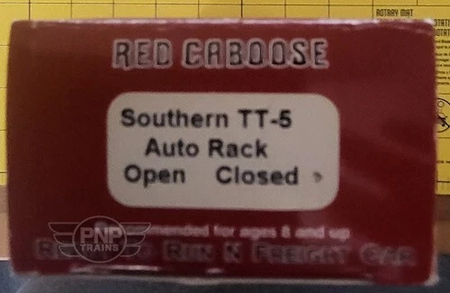 N Red Caboose RM-19204-5 Bi-Level Autorack Southern Rd# 603385 - Image 1 of 2
