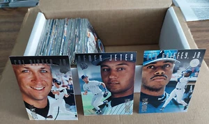 Juego completo de 150 cartas de béisbol 1996 Leaf Studio recolectadas a mano Jeter Ripken Jr - Imagen 1 de 1