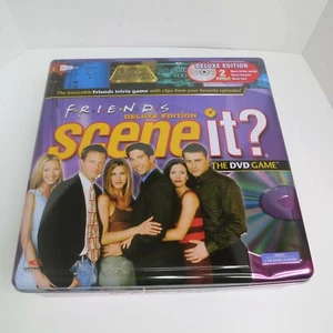 Friends Scene It? Deluxe Edition DVD Game Complete TV Show Trivia Collectors Tin - Picture 1 of 11