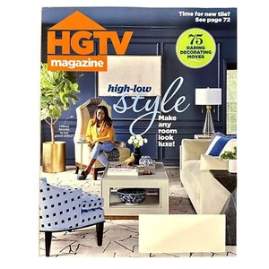 HGTV Magazine October 2023 High Low Style Make Any Room Look Luxe Tiffany Brooks - Picture 1 of 1