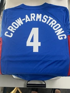 PCA Crow-Armstrong youth XLarge Cubs baseball jersey - NO RESERVE - Picture 1 of 2
