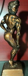 Niels Anderson Female Bikini Bodybuilder Sculpture Bronze Finish 14” tall 2005 - Picture 1 of 15
