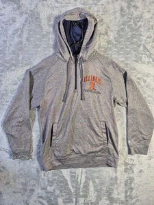 Illinois Fighting Illini Champion Embroidered Full Zip Hoodie Size Men's Medium - Picture 1 of 10