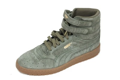 puma sky ii hi sneakers burnt olive women's shoes suede sz 8.5 - Image 1 of 4