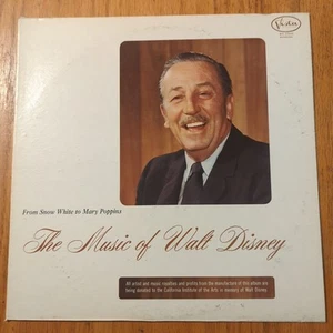 "The Music of Walt Disney", Buena Vista Records, BV-2000, 1966 Vintage Zip-a-dee - Picture 1 of 4