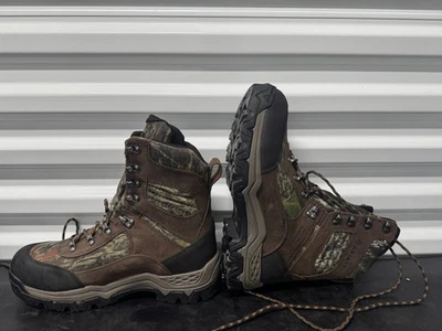 ARIAT Mens Brown Leather Workhog Trek H2O Comp Toe Lace Up Outdoor Work Boots - Image 1 of 4