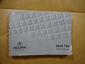 2010 Acura TSX Owners Manual - Picture 1 of 5