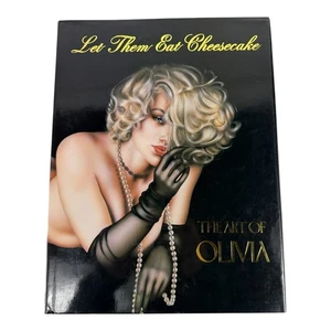LET THEM EAT CHEESECAKE: THE ART OF OLIVIA (1993) SIGNED to 3RD ASTRONAUT - Picture 1 of 14