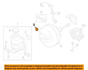 FORD OEM 08-24 C-Max Cab Components On Dash Panel-Grommet 5L8Z2B176AA - Picture 1 of 2
