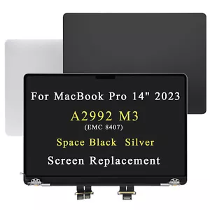 A2992 For Apple MacBook Pro 14" 2023 M3 LCD Screen Display Replacement Assembly - Picture 1 of 7