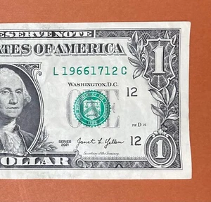 December 17, 1966 (L 19661712 C) Birthday Note inY/D/M Format $1 One Dollar Bill - Picture 1 of 3