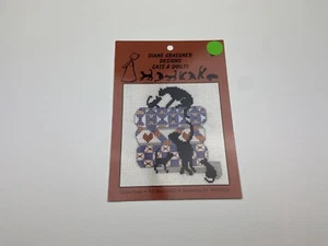 Diane Graebner Designs Cats & Quilts Three Crowd Counted Cross Stitch Pattern 1M - Picture 1 of 3
