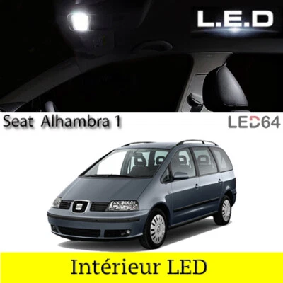 Interior Lighting Kit LED Bulbs White for Seat Alhambra 7MS - Image 1 of 3