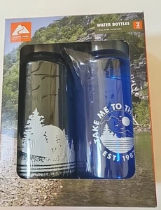 Ozark Trail Water Bottles - 2 Pack New Sealed - Picture 1 of 4