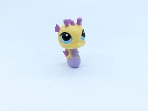 Littlest Pet Shop Authentic # 426 Yellow Purple Seahorse Teal Eyes - Picture 1 of 2