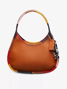 COACH Coachtopia Ergo Amber Colourful Binding Upcrafted Leather Shoulder Bag NEW - Picture 1 of 14