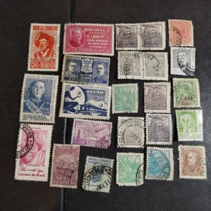 BRAZIL Postage Stamps 24 EARLY used hinged - Picture 1 of 9