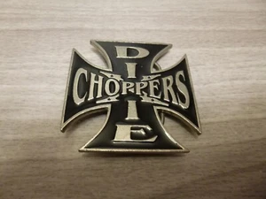 Belt Buckle Dixie Choppers Black Enamel 1 1/2" Date 2003 - Picture 1 of 2
