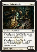 LEONIN RELIC-WARDER Mirrodin Besieged MTG Magic the Gathering Cards DJMagic