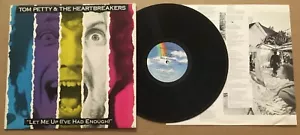 TOM PETTY Let me up I’ve had enough RARE 1987 Vinyl LP record USA w/ BONUS AD - Picture 1 of 2