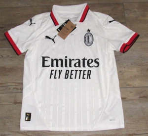 Puma AC Milan 125th Anniversary DryCell Home Soccer Jersey $75 size Youth Small - Picture 1 of 5