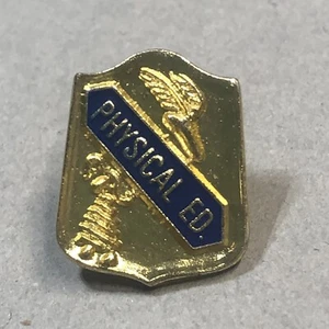 Vintage School Physical Education Achievement Gym Enamel Tie Tack Lapel Pin - Picture 1 of 3