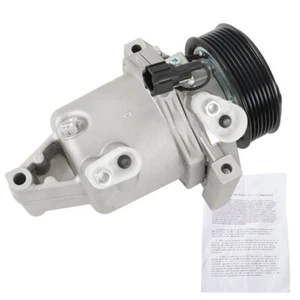 A/C Air Conditioner Compressor w/Clutch For Nissan Versa 1.6L 12V 2014 2015-2017 - Picture 1 of 16