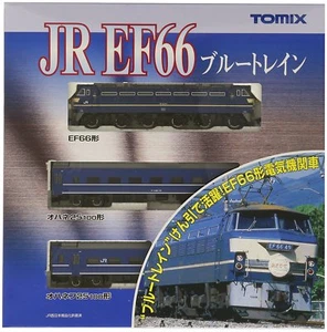 Tomix 92332 JR EF66 Blue Train Asakaze 3 Cars Set - N - Picture 1 of 7