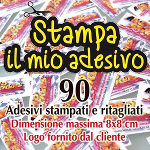90 Adhesivos La Su Logo - Impresas, Rifilati, Laminado - Dim. Max 8x8 CM - Imagen 1 de 1