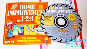 The Home Depot Home Improvement 1-2-3 Gold Edition Vintage PC CD-ROM 2002 XP 7 8 - Picture 1 of 3