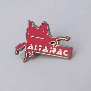 ALTAIRAC Caballero a Caballo Logo Esmalte Pin Insignia Broche Altarac - Imagen 1 de 3
