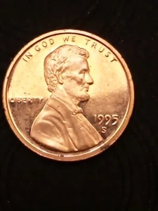 1995 S PROOF UNCIRCULATED LINCOLN CENT DDO/DDR ERROR - Picture 1 of 12