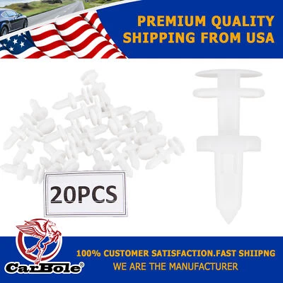 Panel de ajuste de puerta con clip de retención de 20 piezas tipo empuje para camioneta GM Chevrolet Foto 1 de 4