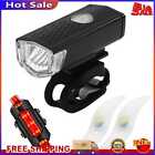 USB Rechargeable LED MTB Headlight Tail Lamp Set with Bicycle Wheel Spoke Lamp